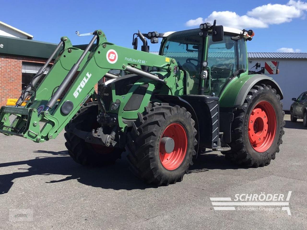 Traktor του τύπου Fendt 724 SCR PROFI PLUS | RTK | RADGEWICHTE, Gebrauchtmaschine σε Penzlin (Φωτογραφία 4)